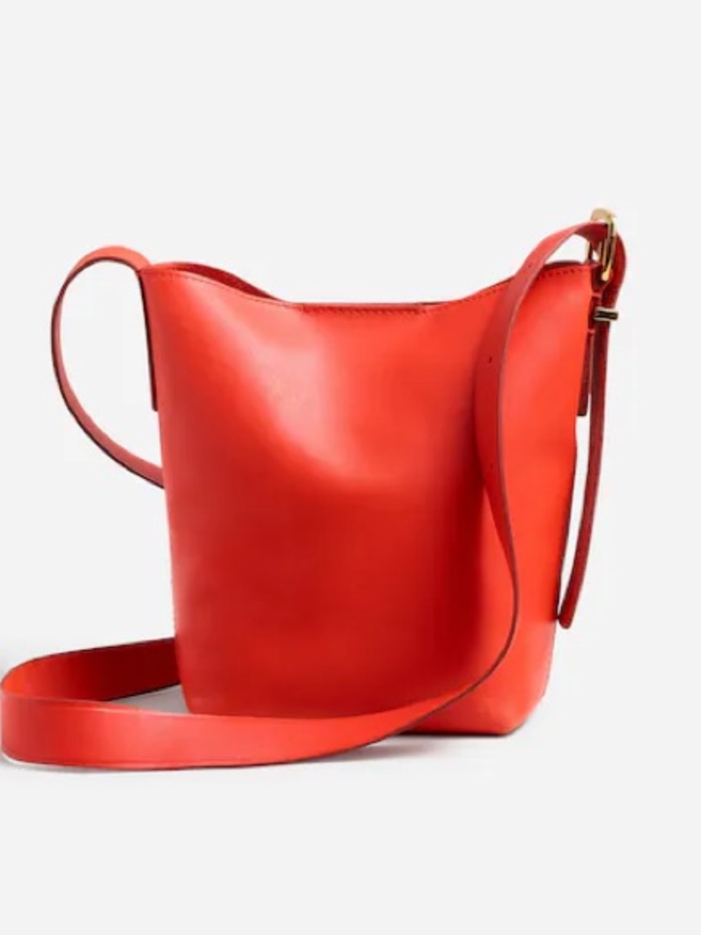 NWOT Madewell Essential Mini Bucket Tote Wild Poppy